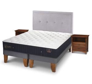Cama europea king Premium + set Ganges/ Indo Cic