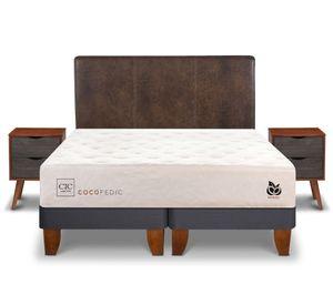 Cama europea 2 plazas Cocopedic + Set Niger/Baker Cic.