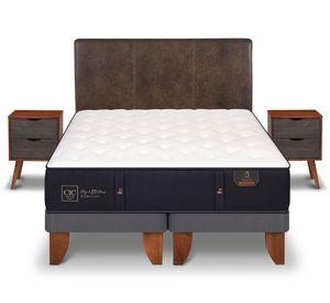 Cama europea 2 plazas Premium base dividida + set Baker/ Niger Cic