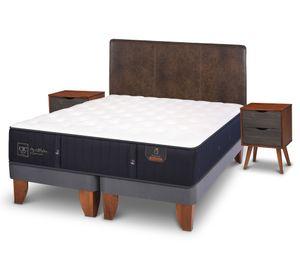 Cama europea 2 plazas Premium base dividida + set Baker/ Niger Cic