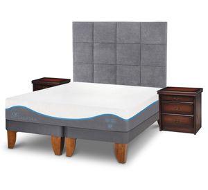 Cama europea 2 plazas Alaska dividida + set Támesis Cic