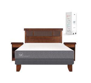 Cama europea 2 plazas Smart + set New Dublin caramelo Cic