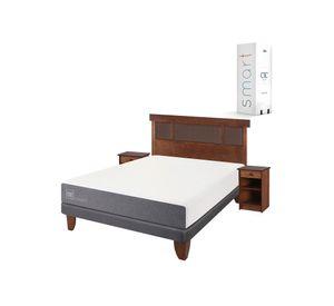 Cama europea 2 plazas Smart + set New Dublin caramelo Cic