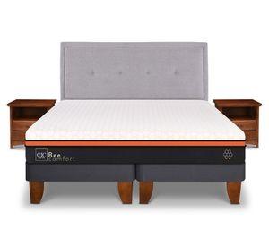 Cama europea 2 plazas Bee Comfort + Set Ganges/Indo Cic