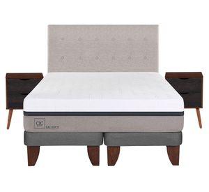 Cama europea 2 plazas Balance base dividida + set Tigris/ Niger Cic