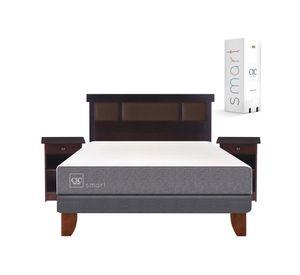 Cama europea 2 plazas Smart + set New Dublin chocolate Cic