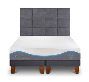 Cama europea king Alaska dividida + set Támesis Cic
