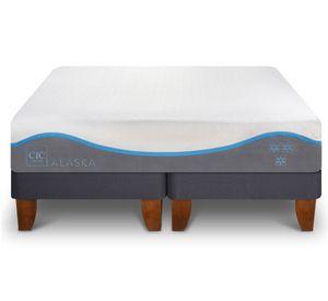 Cama europea king Alaska dividida Cic