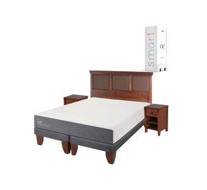 Cama europea king Smart + set New Torino caramelo Cic