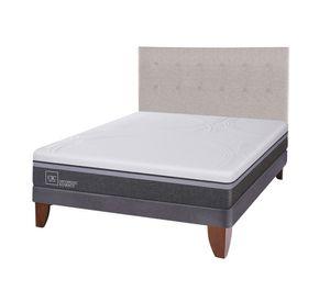 Cama europea 2 plazas Ortopedic advance + respaldo Tigris Cic