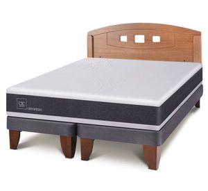 Cama europea 2 plazas Ortopedic base dividida+respaldo Gales Cic