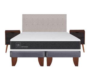 Cama europea king Ortopedic + set Tigris/ Niger Cic