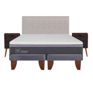 Cama europea king Ortopedic advance + set Tigris/ Niger Cic