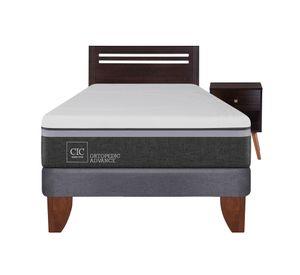 Cama europea 1.5 plazas Ortopedic advance + set New Múnich Cic