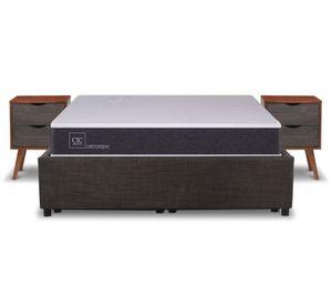 Space Box 2 plazas Ortopedic + velador Niger Cic