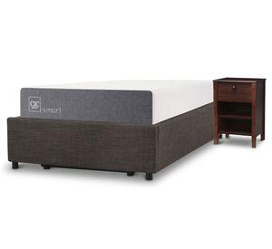 Space Box 1.5 plazas Smart + velador New Torino chocolate Cic