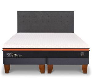 Cama europea king Bee Comfort + respaldo Eufrates Cic