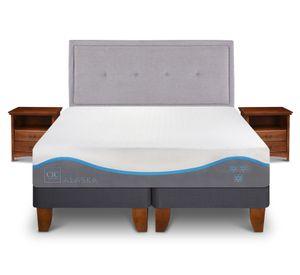 Cama europea 2 plazas Alaska + Set Ganges Cic
