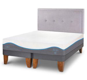Cama europea 2 plazas Alaska + respaldo Ganges Cic