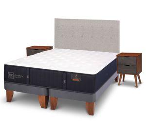 Cama europea 2 plazas Premium base dividida + set Tigris/ Niger Cic