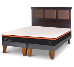 Cama europea 2 plazas Bee Comfort + respaldo Torino Cic