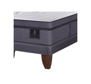 Cama europea king Súper premium + respaldo Ganges Cic