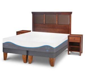Cama europea 2 plazas Alaska + Set Torino Cic