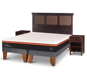 Cama europea king Bee Comfort + set Torino Cic