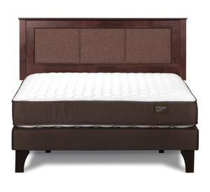 Cama europea 2 plazas Ergo T + respaldo Rachel