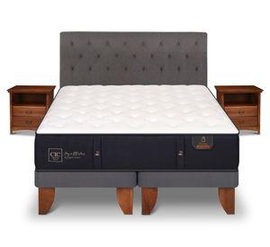 Cama europea king Premium + set Kavery/ Indo Cic