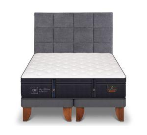 Cama europea 2 plazas Grand premium base dividida + respaldo Tamesis Cic