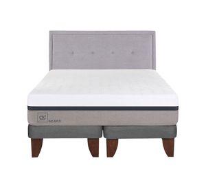 Cama europea 2 plazas Balance base dividida + respaldo Ganges Cic