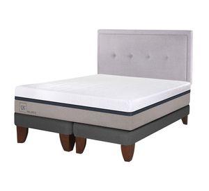 Cama europea 2 plazas Balance base dividida + respaldo Ganges Cic