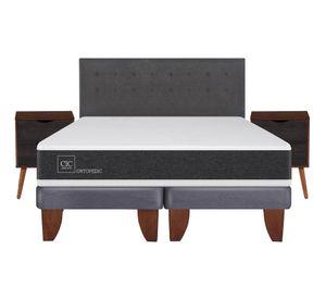 Cama europea king Ortopedic + set Éufrates/ Niger Cic