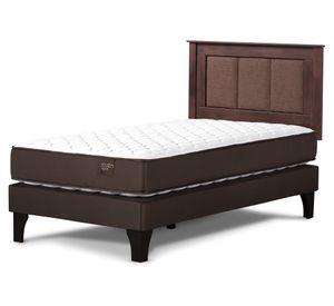 Cama europea 1 plaza Ergo T + respaldo Rachel