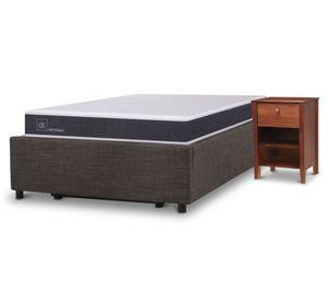 Space Box 1.5 plazas Ortopedic + velador New Torino Cic