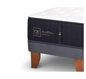 Cama europea 2 plazas Premium base dividida + set Éufrates/ Niger Cic