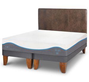 Cama europea 2 plazas Alaska + respaldo Baker Cic