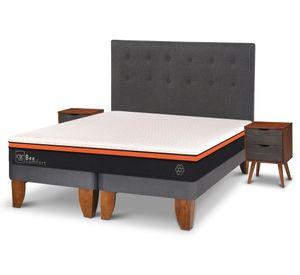Cama europea 2 plazas Bee Comfort + set Eufrates Cic