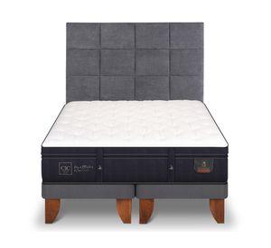 Cama europea 2 plazas Súper premium base dividida + respaldo Tamesis Cic