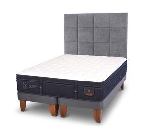 Cama europea 2 plazas Súper premium base dividida + respaldo Tamesis Cic