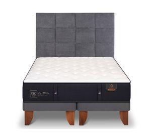 Cama europea king Premium + respaldo Tamesis Cic