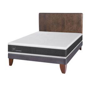 Cama europea 2 plazas Ortopedic + respaldo Baker Cic