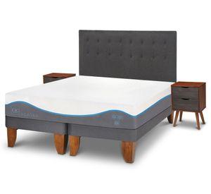 Cama europea King Alaska + Set Éufrates Cic