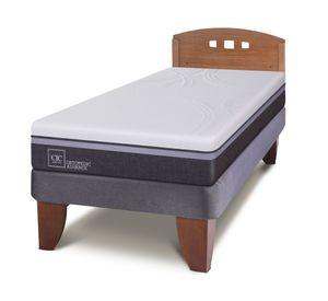 Cama europea 1.5 plazas Ortopedic Advance + respaldo Gales Cic
