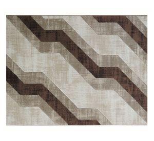 Alfombra 80x120 cm Frise carved Florida D5 crema Idetex