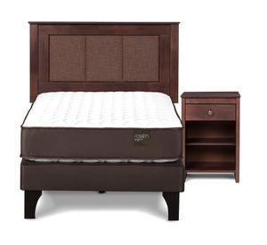 Cama europea 1.5 plazas Ergo T + set Rachel