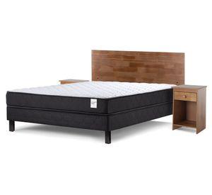 Cama europea 2 plazas x190 cm Wave + set Tabor
