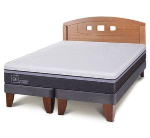 Cama europea 2 plazas Ortopedic Advance + respaldo Gales Cic
