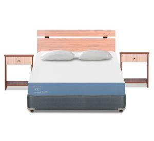 Box americano full x 190 cm Excellence + set Olmo + almohadas